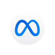 META logo